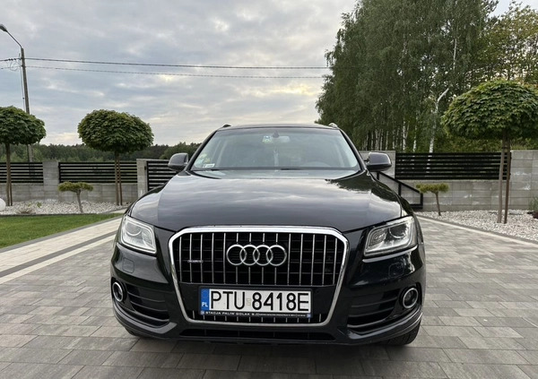 Audi Q5 cena 69900 przebieg: 190518, rok produkcji 2013 z Biała Rawska małe 379